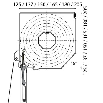 Rollladenkasten Zeichnung