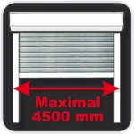 Maximal zulässige Breite 4600mm