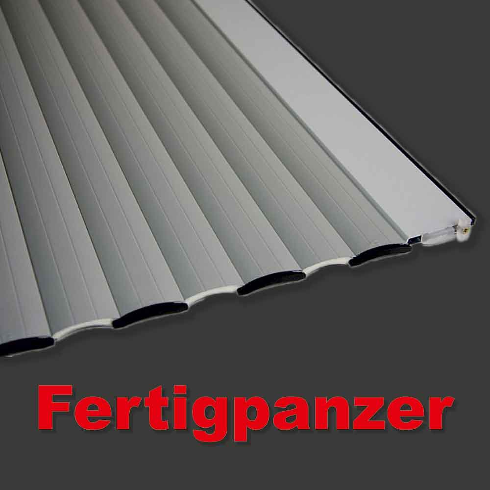 Aluminium Fertigpanzer mit Mini-Lamelle 39 mm